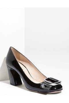 prada platform pumps uk|prada buckle sculpted heel pump.